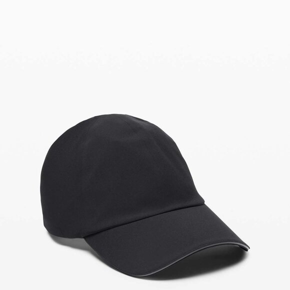 Lululemon Black Fast and Free Run Pony Hat One Size - Picture 1 of 9